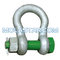 Galvanized Colored Stainless Steel Shackles Safety Anchor Rigging Hardware Type Forged Bolt Anchor Bow Shackle supplier