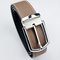 Monisa Customized Epsom Palm Grain First Layer Cowhide Stainless Steel Pin Buckle Men's Business Formal Belt