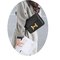 Palm Grain Cowhide Kangkang Bag Women's Leather H Buckle Stewardess Bag Shoulder Small Square Bag Oblique Cross Tofu