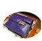 Chain Latch Bag Crocodile Pattern 2022 New One-Shoulder Messenger Leather Women's Small Square Bag First Layer Cowhide