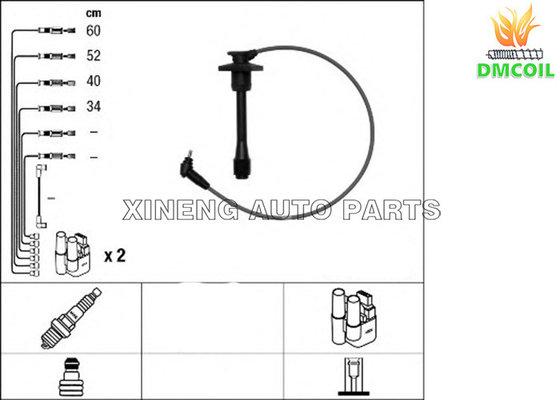 Directly Coil Toyota Corolla Spark Plug Wires With High Flexibility Connector