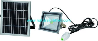 China IP65 manual switch control solar flood light supplier