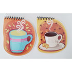 mini spiral recycle note book with ball pen/NINGBO TGS school notebook