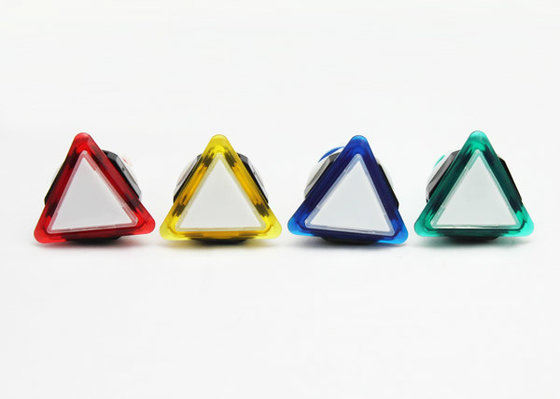 USD1.1---33*33*33mm Clear Triangular Illuminated Push Button