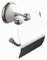 53002 double glass shelf bathroom accessory zinc chrome finish tumbler holder towel bar paper holder soap dish supplier
