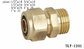 TLY-1304 1/2&quot;-2&quot; copper pipe fitting brass socket welding connection NPT  water oil gas mixer matel plumping joint supplier