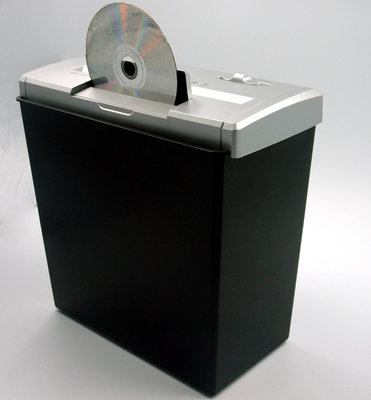 China CD Card Cut Heavy Duty Office Shredder Sound Proof for With 10L Bin supplier