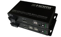 HDMI with USB keyboard and mouse over fiber extender,HDMI with USB,IR control to fiber