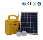 Home using green power energy 10W solar panel solar system for lighting with radio MP3