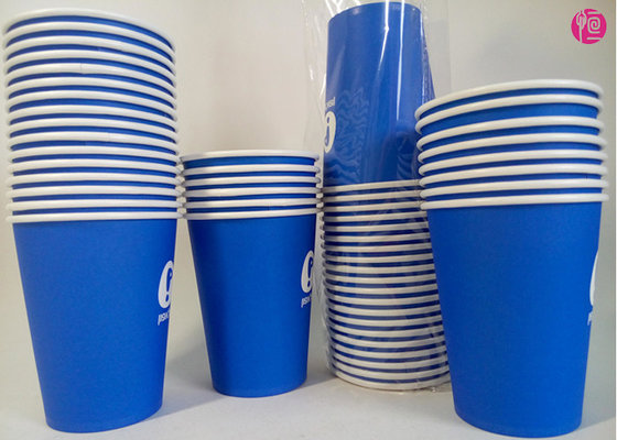 China Single Color Printed Hot Coffee Paper Cup Takeaway Insulated Paper Cup Leading Making Factory supplier