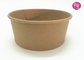 32oz Top155mm Disposable Takeaway Food Containers In Kraft Paper With Lid supplier