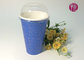 12oz Eco-friendly Cold Drink Milkshake Paper Cups  with Flat/Dome Lids supplier