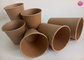 BRC Hot Single Wall Paper Cups 8oz 12oz 16oz brown paper coffee cups supplier