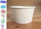 Take Away Paper Salad Bowls , Kraft Paper Food Containers Match With Lid supplier