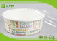 Flexo Printing Disposable Paper Food Containers / Bowls , 16oz - 40oz supplier