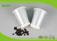 16oz 500ml Food Grade Silver Metellic Double Wall Paper Cups with Lids Heat Insulated supplier