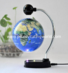 led light magnetic floating levitate pop 6inch globe gift desk toy