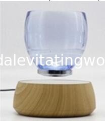 360 rotating magnetic floating bottom coffee cup water cup