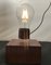 new wooden base wireless rechargable charger magnetic floating levitate flying led bulb lamp
