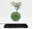 square base rotating magnetic floating levitation air bonsai flowerpot pot planters