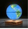 wooden base magnetic floating levitating 6inch globe lighting change colorful christmas gift