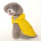 Personalized Dog Clothes Red Color For Cool Weather And Winter Dog Coats