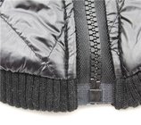 Nylon and fleece blend dog puffer vest winter Dog Coats clothes for samoyed