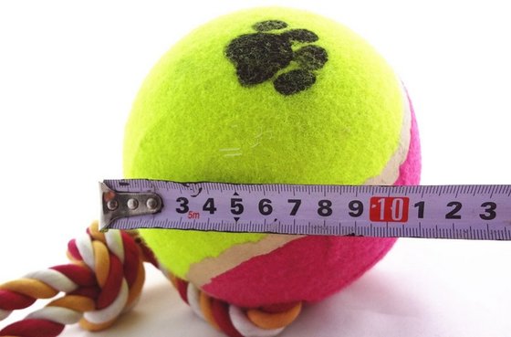 Environment Friendly Party Pets Dog Toys Ball With Rope For Playing & Gift