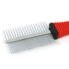 Pet hair comb / cat and dog grooming comb Double sided for beauty