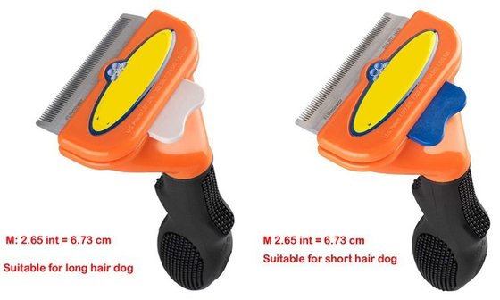 Pet dogs Stainless steel tooth comb Dog Grooming Tool size Xl XS M