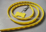 Red Silicone Climbing Rope Dog Leashes With Printed Logo For Hound Training