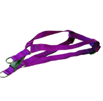 Purple Sassy Pet Wear rope 5 foot dog leash nylon comfortable