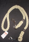 Twist Rope dog leashes with printed logo for outside XS S M