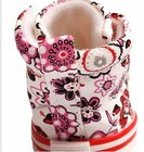 Canvas Winter PET Dog Shoes For decoration , Warm indoor dog shoes