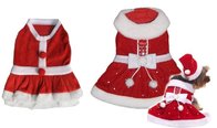 Christmas dog clothes cute Santa pet clothing for small medium dog cat Chihuahua Yorkshire