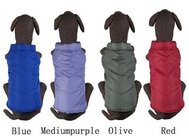 Nylon Waterproof Dog Coats Clothes Blue , Red Color For Large Dogs Breed