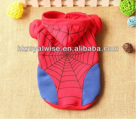 Custom Dog Hoodies / Spider Pet Clothing XXS / XL Apparel For pomeranian