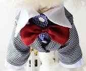 Polyester Dog Formal Wear For Small / Big Dog Clothes For Spring / Summer