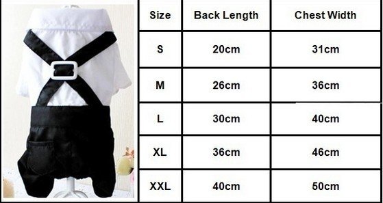 Customized White Black Boy Dog Pet Wedding Party Dress Jackets OEM / ODM