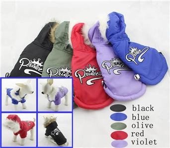 Warmest Fur Winter Dog Coats , small dog apparel for small dog bichon frise