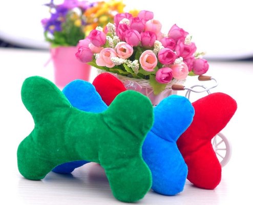 CE , EN71 , ASTM F963 PET Dog Toys Plush Material eco-friendly