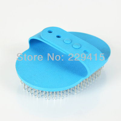 Pet Rubber massage comb for dogs Shower , Soft hair brush Dog Grooming Tool