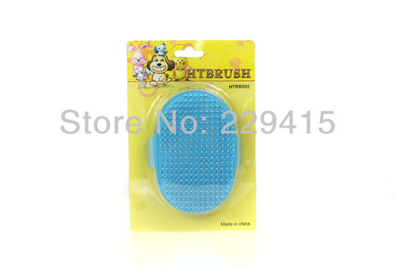 Pet Rubber massage comb for dogs Shower , Soft hair brush Dog Grooming Tool