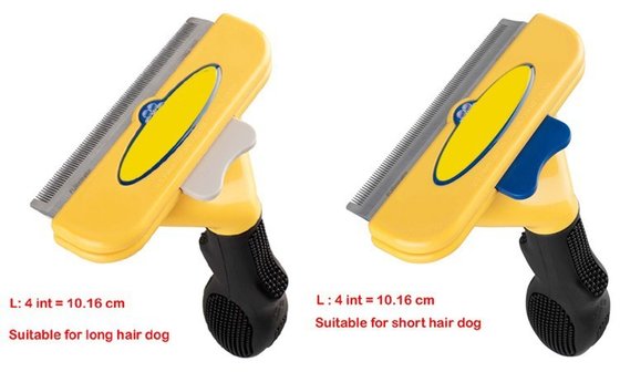 Pet dogs Stainless steel tooth comb Dog Grooming Tool size Xl XS M