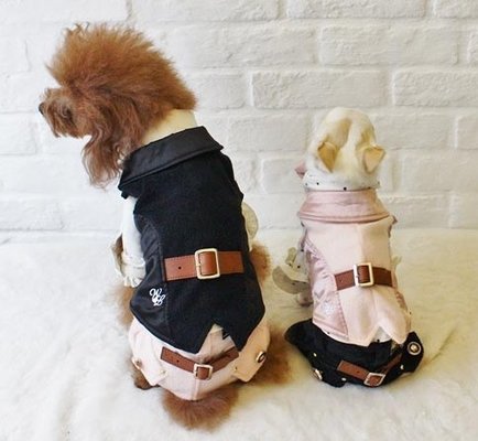 chihuahua / poodle Luxurious Pet evening wear vest for small dogs Sleeveless vest style