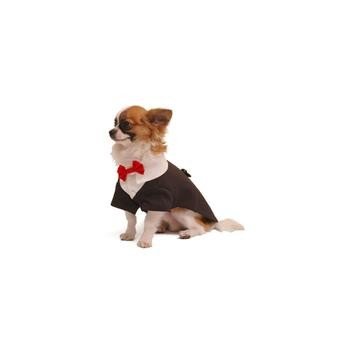 Ruff Doggie Tuxedo Costume dog tuxedo t shirt for formal events for Chihuahua