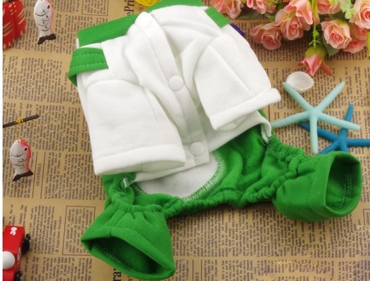 Frog Shaped Winter Cotton medium Dog Clothes With Four Legs for Bichon Frise