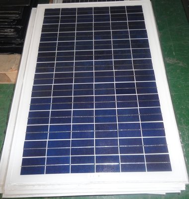 130W 18V Solar Energy Panels Systems Delaminating Effects Resistant