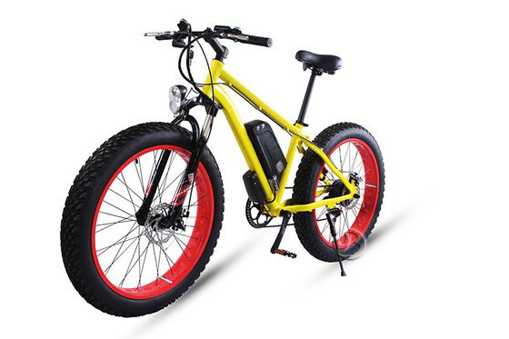 China 1000w Felt Motor Electric Fat Bike 30-45km/H With 26x4.0 Fat Tire supplier