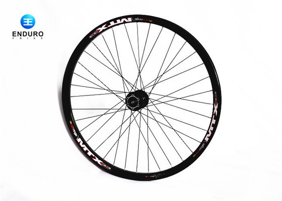 China Black Aluminum Alloy Electric Bike Accessories 26 Inch Front Wheel With 20mm Hub supplier